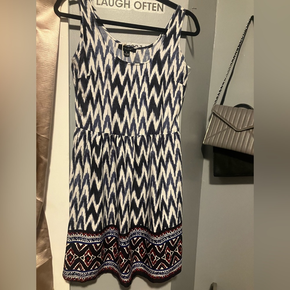 NWT 5th & Love Navy summer dress